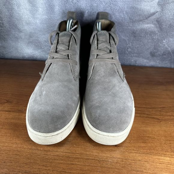Frye Shoes Men\'s 8 Gray Sneakers Mid Top Chukka Suede main image 6